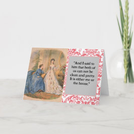 "Ren och Söt" kort för snabb hälsning