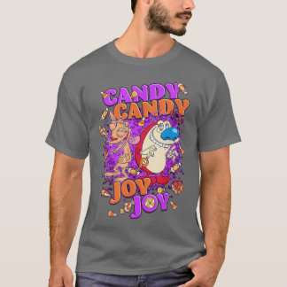 Ren och Stimpy Halloween Candy Candy Joy T Shirt