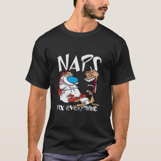 Ren och Stimpy Naps Åtgärda allt Baby Dengo Ho T Shirt