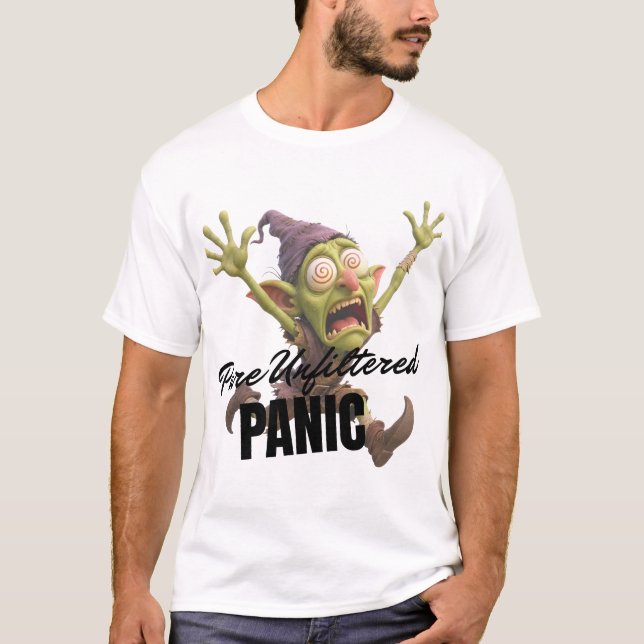 Ren Ofiltrerad Panik T Shirt (Framsida)