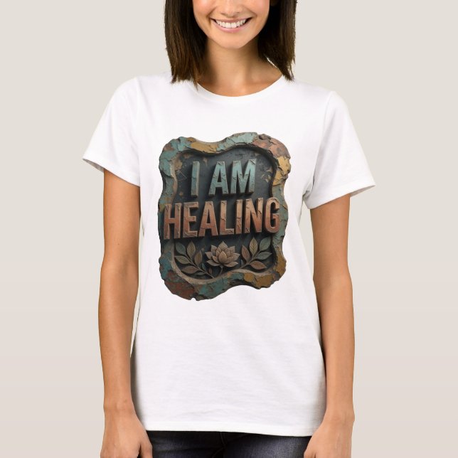 Ren Orange JAG HELAR Slogan T-shirt (Framsida)