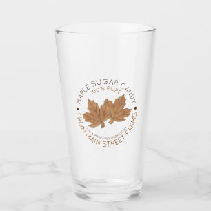 Ren Organic Maple Sugar Syrup Candy Löv Löv Glaskopp