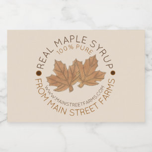 Ren Organic Maple Sugar Syrup Candy Löv Löv Mat Etiketter