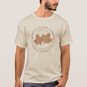 Ren Organic Maple Sugar Syrup Candy Löv Löv T Shirt