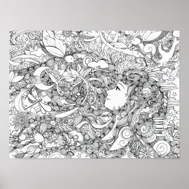 Ren - poster utskrift (Framsidan)