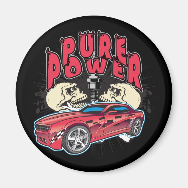 Ren Power Camaro Magnet (Framsidan)