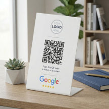 Ren Professionell Google Recension QR-kod Logo