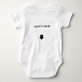 Ren rengöring på egen risk hel dräkt t shirt