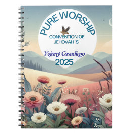 Ren Rening 2025 Konvent Om Jehova Anteckningsbok