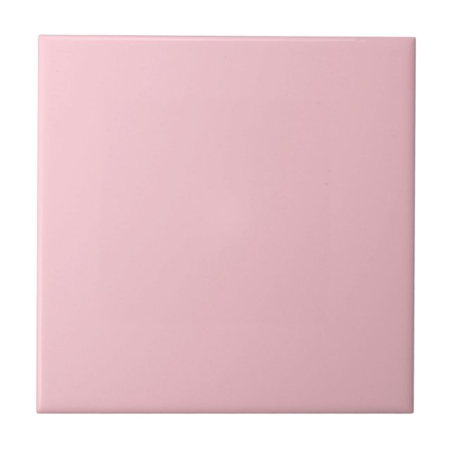 Ren Rosa Solid Färg Kakelplatta (Framsidan)