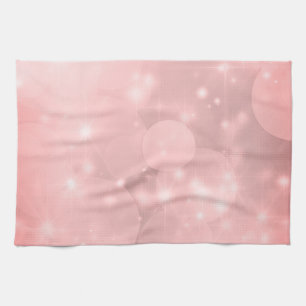 Ren Rosa sparkly Kökshandduk