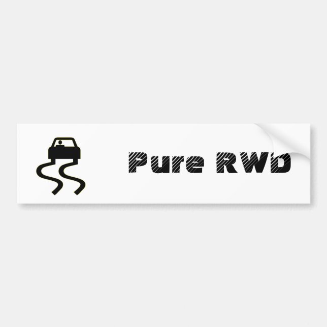 Ren RWD Bildekal (Framsidan)