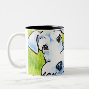 Ren Schnauzer Två-Tonad Mugg