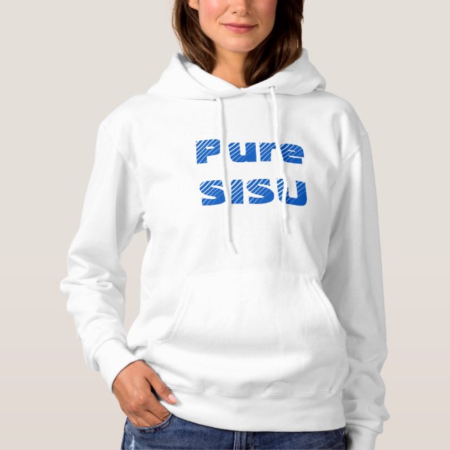 Ren SISU Hooded Sweatshirt för kvinnor T Shirt (Framsida)