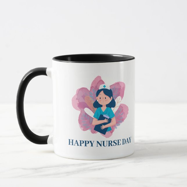Ren Sjuksköterska Kaffe Mugg | scrubber besättning (Vänster)