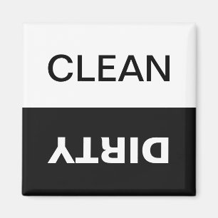 Ren/smutsig Dishwasher Magnet