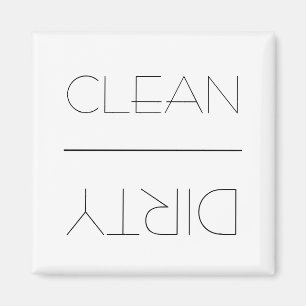 Ren/smutsig Dishwasher Magnet