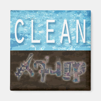 Ren/smutsig diskmaskinsmagnet magnet