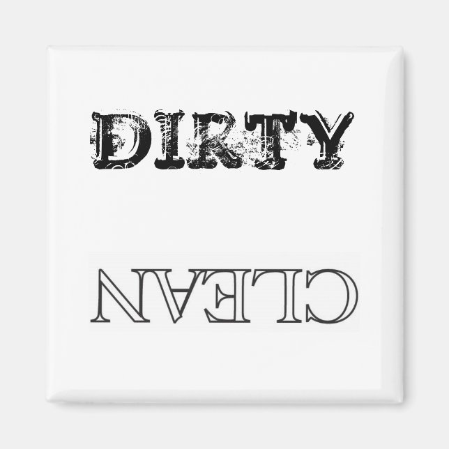 Ren, smutsig magnet (Framsidan)