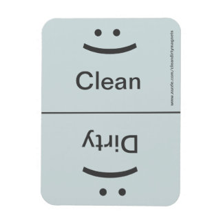 Ren smutsig magnet - Grått - (sjömil/Frown)