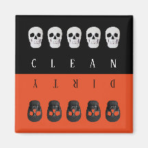 Ren smutsig Orange Svart, enkel blanka maskmaskin