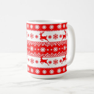 ☕ Ren Snöflinga Julmugg Gåva Kaffemugg