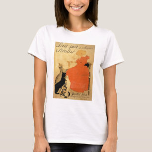 "Ren steriliserad mjölk från La Vingeanne", 1894 Tee Shirt