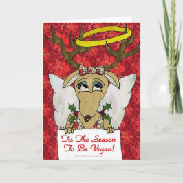 Ren Tis säsongen som är Veganängelgåvor Helgkort
