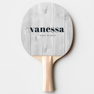 Ren Trä Ljus Grå Minimal Modern KlassiskNamn Pingisracket