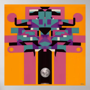 Ren uttorkning - Ken Gage Surreal Art Poster