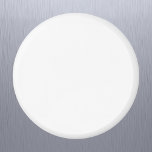 Ren vit solid Färg Magnet<br><div class="desc">Ren vit solid Färg</div>
