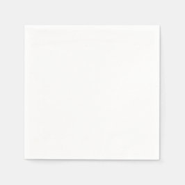 Ren vit solid Färg Pappersservett