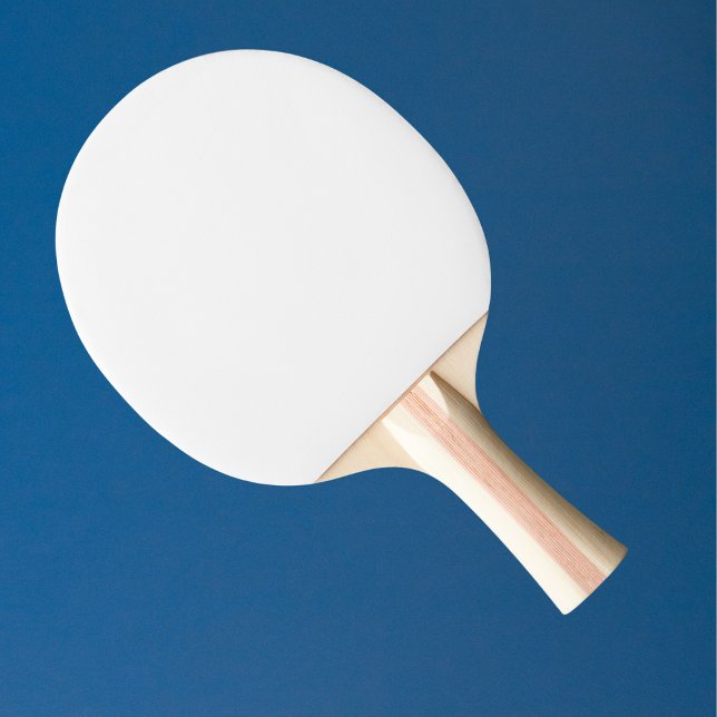 Ren vit solid Färg Pingisracket (Skapare uppladdad)