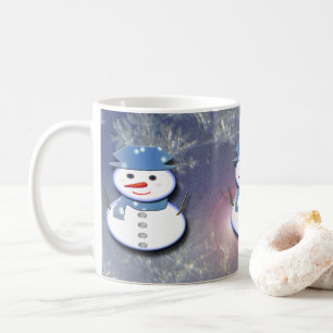 Ren vitsnögubbe kaffemugg