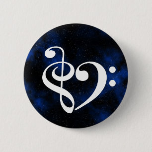 Rena Bass Clef Heart Bassistance Milky Way Knapp