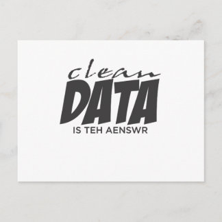 Rena data är svaret vykort