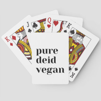 Rena Deid Veganska Spelkort