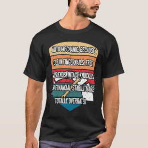 Rena fingernails är helt överskattade mekaniska D T Shirt