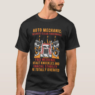 Rena fingernails är helt överskattade mekaniska D T Shirt
