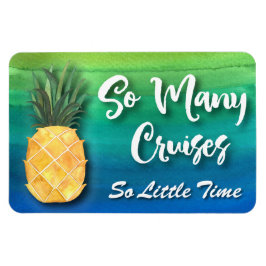 Rena Frakt Pineapple, så många Cruises Magnet