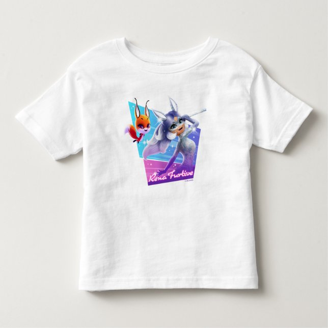 Rena Furtive Grafik T Shirt (Framsida)