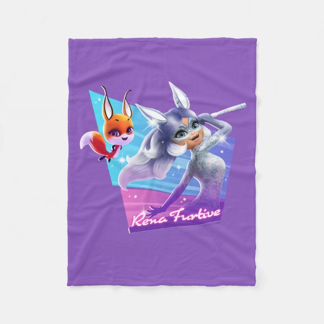 Rena Furtive Graphic Fleecefilt (Framsidan)