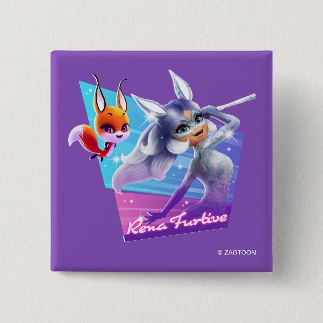 Rena Furtive Graphic Knapp (Framsida)