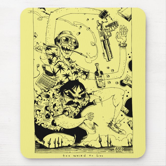 Rena Gonzo Mousepad Musmatta (Framsidan)