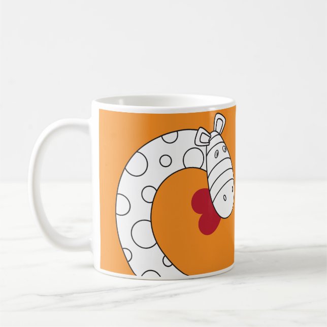 Rena Impossimals® - Squishy orange Kaffemugg (Vänster)