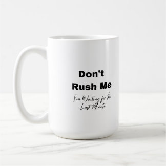 Rena mig inte på en kaffemugg