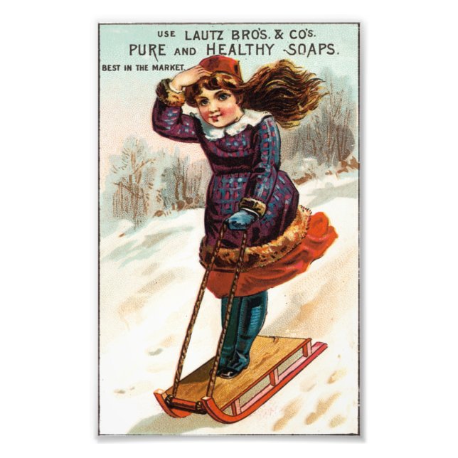 Rena och friska tvålar fototryck (Framsidan)