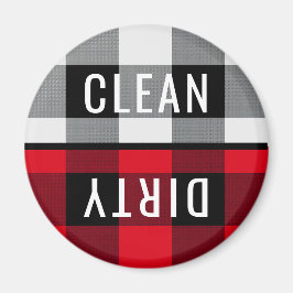 Rena Rena Dirty Dishwasher Buffalo-kontrollpaket Magnet