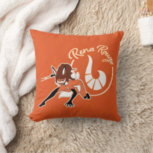 Rena Rouge Badge Kudde