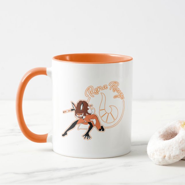 Rena Rouge Badge Mugg (Med munk)
